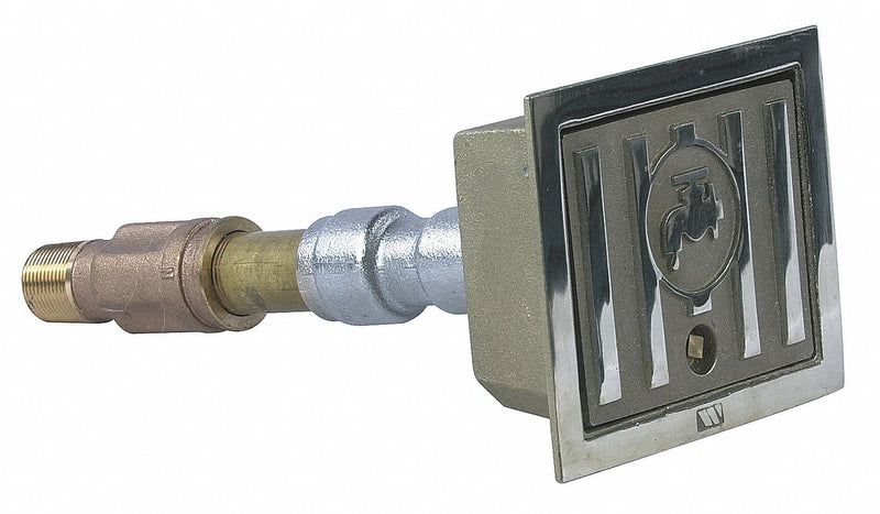 Watts 12 3/16 inL Frostproof Enclosed Wall Hydrant, 8 in Wall Thickness - HY-725-8