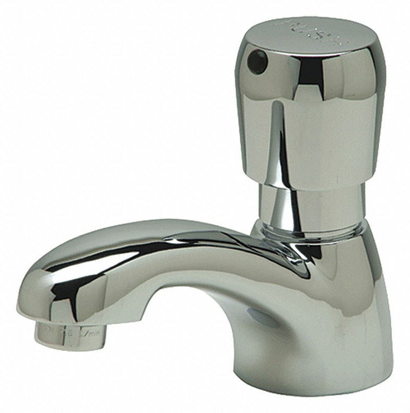 Zurn Chrome, Low Arc, Bathroom Sink Faucet, Manual Faucet Activation, 1.0 gpm - Z86100-XL