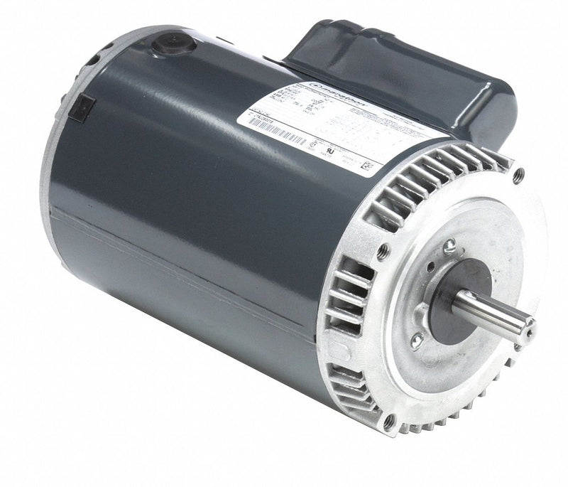 Marathon Motors 3 HP Jet Pump Motor, Capacitor-Start, 3450 Nameplate RPM, 115/230 Voltage, 56C Frame - 5KCR48TN2142T