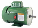Dayton 1 HP Auger Drive Motor,Capacitor-Start,1725 Nameplate RPM,115/230 Voltage,Frame 56Y - 4K997