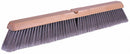 Tough Guy Synthetic Push Broom, 24 in Sweep Face - 4KNA5
