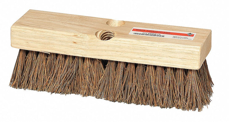 Tough Guy 10 inL Palmyra Replacement Brush Head Scrub Brush, Not Included - 4KNC1
