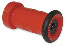Moon American Fire Hose Nozzle, 3/4 in Inlet Size, NPSH Thread Type, 8 gpm Flow Rate, Black Bumper Color - 517-071
