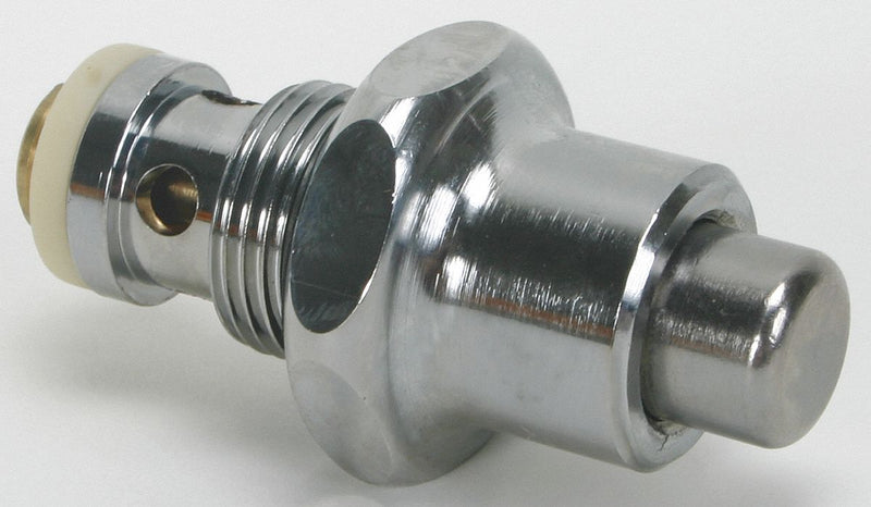 T&S Brass Spray Valve Cartridge Assembly, Fits Brand T&S Brass, Brass, Chrome Finish - 002856-40