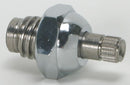 T&S Brass Spindle B-1100 Left Hand, Fits Brand T&S Brass, Brass, Chrome Finish - 009754-25