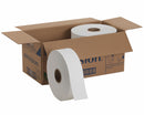 Georgia-Pacific Toilet Paper Roll, Pacific Blue Basic(TM), Jumbo Core, 2 Ply, 3 3/8 in Core Dia., PK 6 - 13102
