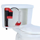 Korky Anti-Siphon Fill Valve with Flapper, Fits Brand Universal Fit, For Use with Series Universal Fit - 818Z