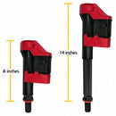 Korky Anti-Siphon Fill Valve with Flapper, Fits Brand Universal Fit, For Use with Series Universal Fit - 818Z