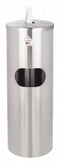 2XL Wet Wipe Dispenser Stand, 2XL, Centerpull Roll, (400 to 2300) Wipes, Stainless Steel, Silver - 2XL - 65
