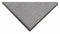 Condor Entrance Mat, 5 ft L, 3 ft W, 5/8 in, Gray - 4LLH5