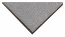 Condor Indoor Entrance Mat, 3 ft L, 4 ft W, 3/8 in Thick, Rectangle, Gray - 8X510