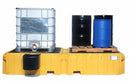 Ultratech IBC Containment Unit, Uncovered, 535 gal Spill Capacity, 8,000 lb - 1140