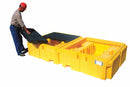 Ultratech IBC Containment Unit, Uncovered, 535 gal Spill Capacity, 8,000 lb - 1140