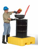 Ultratech Spill Containment Pallets, Uncovered, 62 gal Spill Capacity, 800 lb - 9606