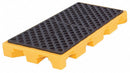 Ultratech Spill Containment Pallets, Uncovered, 22 gal Spill Capacity, 3,000 lb - 1086