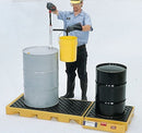 Ultratech Spill Containment Pallets, Uncovered, 99 gal Spill Capacity, 4,500 lb - 2360