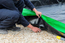 Ultratech Collapsible Wall Containment Berm, 748 gal Spill Capacity, 10 ft Length, 10 ft Width - 8400
