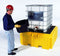 Ultratech IBC Containment Unit, Uncovered, 365 gal Spill Capacity, 8,500 lb - 1157