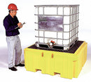 Ultratech IBC Containment Unit, Uncovered, 365 gal Spill Capacity, 8,500 lb - 1157
