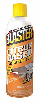 Blaster Cleaner/Degreaser, 11 oz Cleaner Container Size, Aerosol Can Cleaner Container Type - 16-CBD