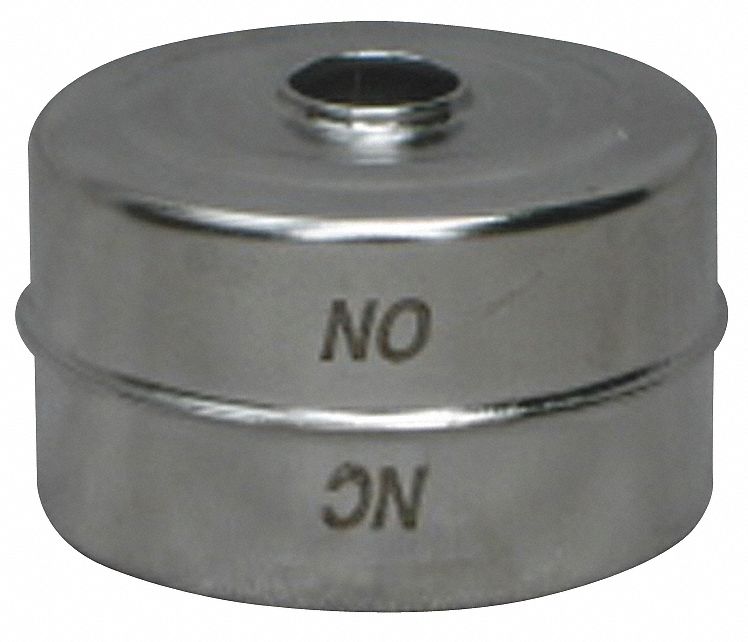 Naugatuck Oblong Tubed Magnetic Float Ball, 0.43 oz, 1 1/2 in dia., Stainless Steel - GR-750AN