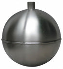 Naugatuck Round Float Ball, 22.98 oz, 6 in dia., Stainless Steel - GR60S418HA