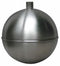Naugatuck Round Float Ball, 7.0 oz, 4 1/2 in dia., Stainless Steel - GR45S421HD