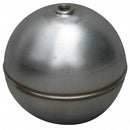 Naugatuck Round Float Ball, 2.84 oz, 3 in dia., Stainless Steel - GR30S4241A