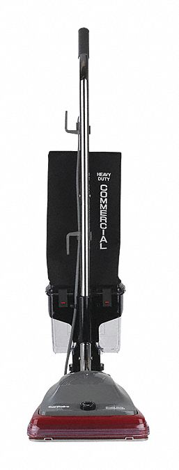 Sanitaire Upright Vacuum, Bagless, 12 in Cleaning Path Width, 120 cfm, 14.0 lb Weight, 120 V Voltage - SC689B