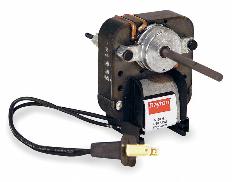 Dayton 1/150 HP C-Frame Motor, Shaded Pole, 2850 RPM, 120 Voltage,Frame Non-Standard - 4M211E