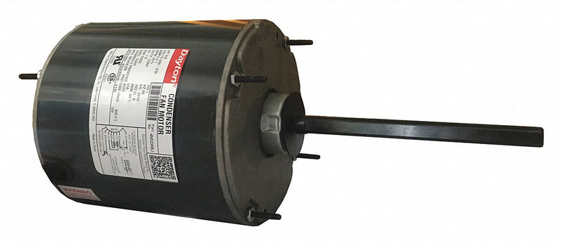 Dayton 3/4 HP Condenser Fan Motor,Permanent Split Capacitor,1075 Nameplate RPM,208-230 Voltage,Frame 48YZ - 4M208