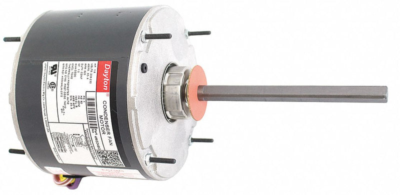 Dayton 1/8 HP Condenser Fan Motor,Permanent Split Capacitor,825 Nameplate RPM,208-230 Voltage,Frame 48YZ - 4M224