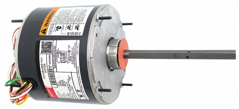 Dayton 1/4 HP Condenser Fan Motor,Permanent Split Capacitor,825 Nameplate RPM,208-230 Voltage,Frame 48YZ - 4M226