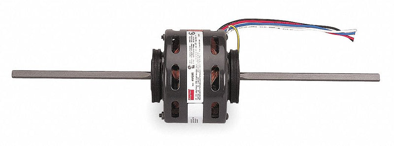 Dayton 1/8 HP, HVAC Motor, Shaded Pole, 1550 Nameplate RPM, 115 Voltage, Frame 4.4 - 4M163D