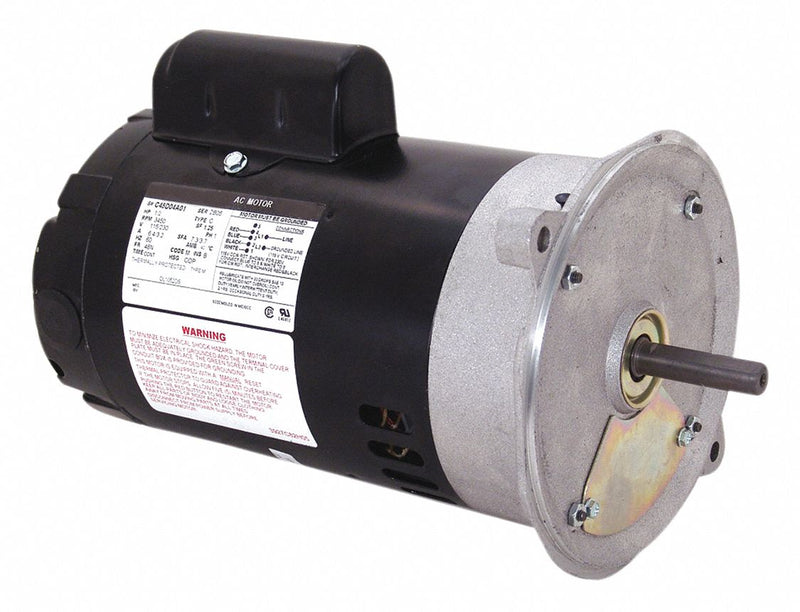 Century 1/3 HP Oil Burner Motor, Capacitor-Start, 3450 Nameplate RPM,115/230 Voltage, Frame 48N - OL1032D