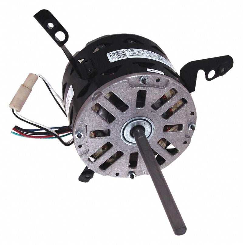 Century 1/2 HP Direct Drive Blower Motor, Permanent Split Capacitor, 1075 Nameplate RPM, 208-230 Voltage - FM1056