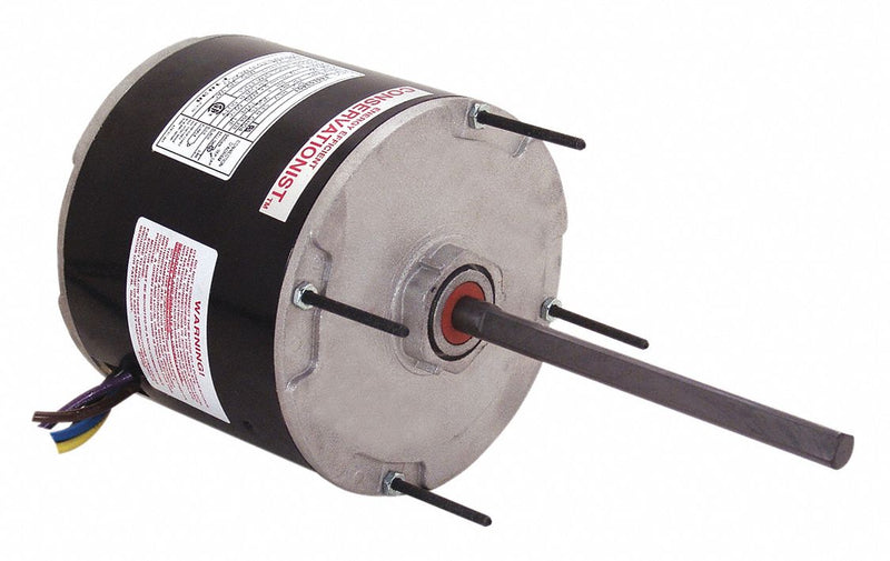 Century 1/3 HP Condenser Fan Motor,Permanent Split Capacitor,825 Nameplate RPM,115 Voltage,Frame 48Y - FL1038