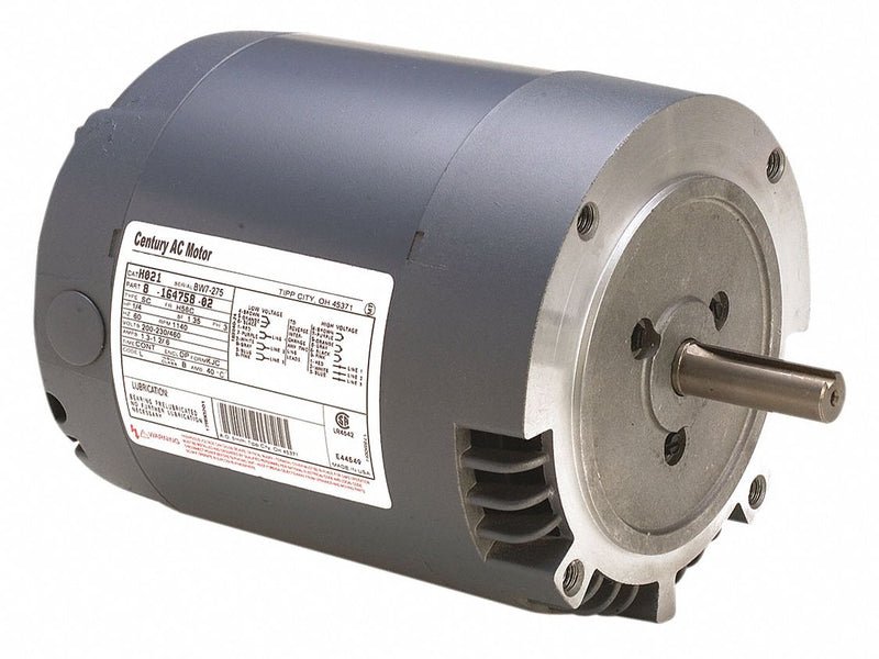 Century 1/12 HP Direct Drive Blower Motor, Split-Phase, 850 Nameplate RPM, 115 Voltage, Frame 56CZ - F395