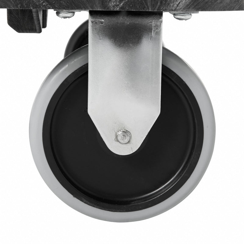 Rubbermaid Trolley/Dolly, 500 lb Load Capacity, 32 1/2 in x 20 1/2 in x 7 in - FG440100BLA