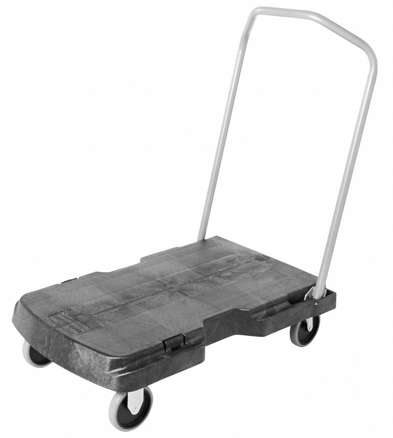 Rubbermaid Trolley/Dolly, 500 lb Load Capacity, 32 1/2 in x 20 1/2 in x 7 in - FG440100BLA