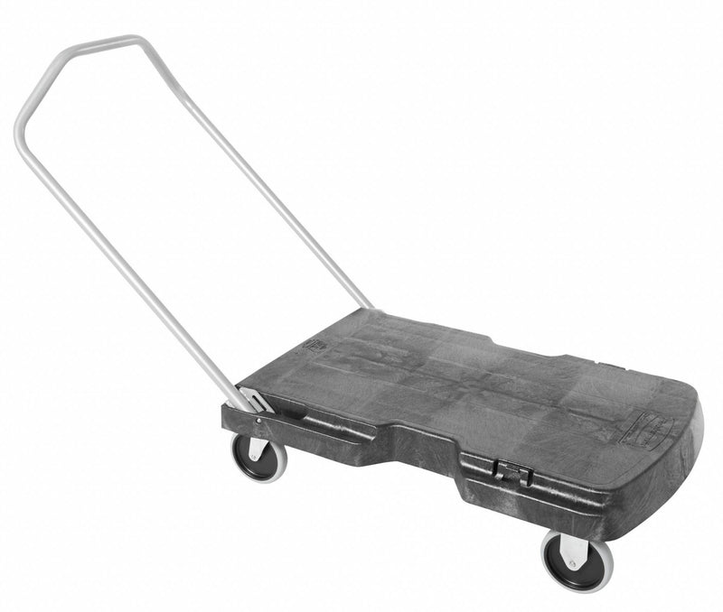 Rubbermaid Trolley/Dolly, 500 lb Load Capacity, 32 1/2 in x 20 1/2 in x 7 in - FG440100BLA