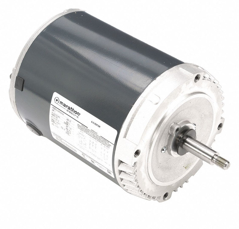 Marathon Motors 1 HP Jet Pump Motor, 3-Phase, 1725 Nameplate RPM, 208-230/460 Voltage, 56J Frame - 5K46MN4144