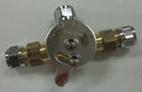 Moen Mixing Valve, Fits Brand Moen, Brass, Chrome Finish - 104424