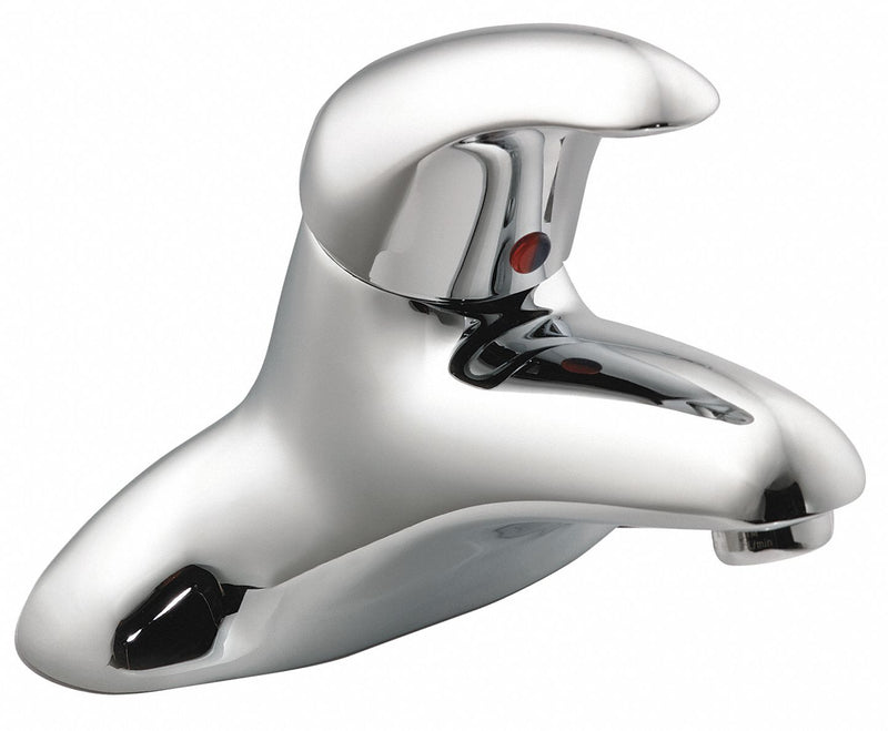 Moen Chrome, Low Arc, Bathroom Sink Faucet, Manual Faucet Activation, 2.20 gpm - 8413