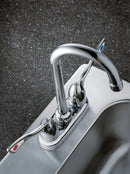 Moen Chrome, Gooseneck, Bar Faucet, Manual Faucet Activation, 1.50 gpm - 8938