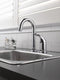 Delta Chrome, Gooseneck, Bar Faucet, Manual Faucet Activation, 1.50 gpm - 1903DST