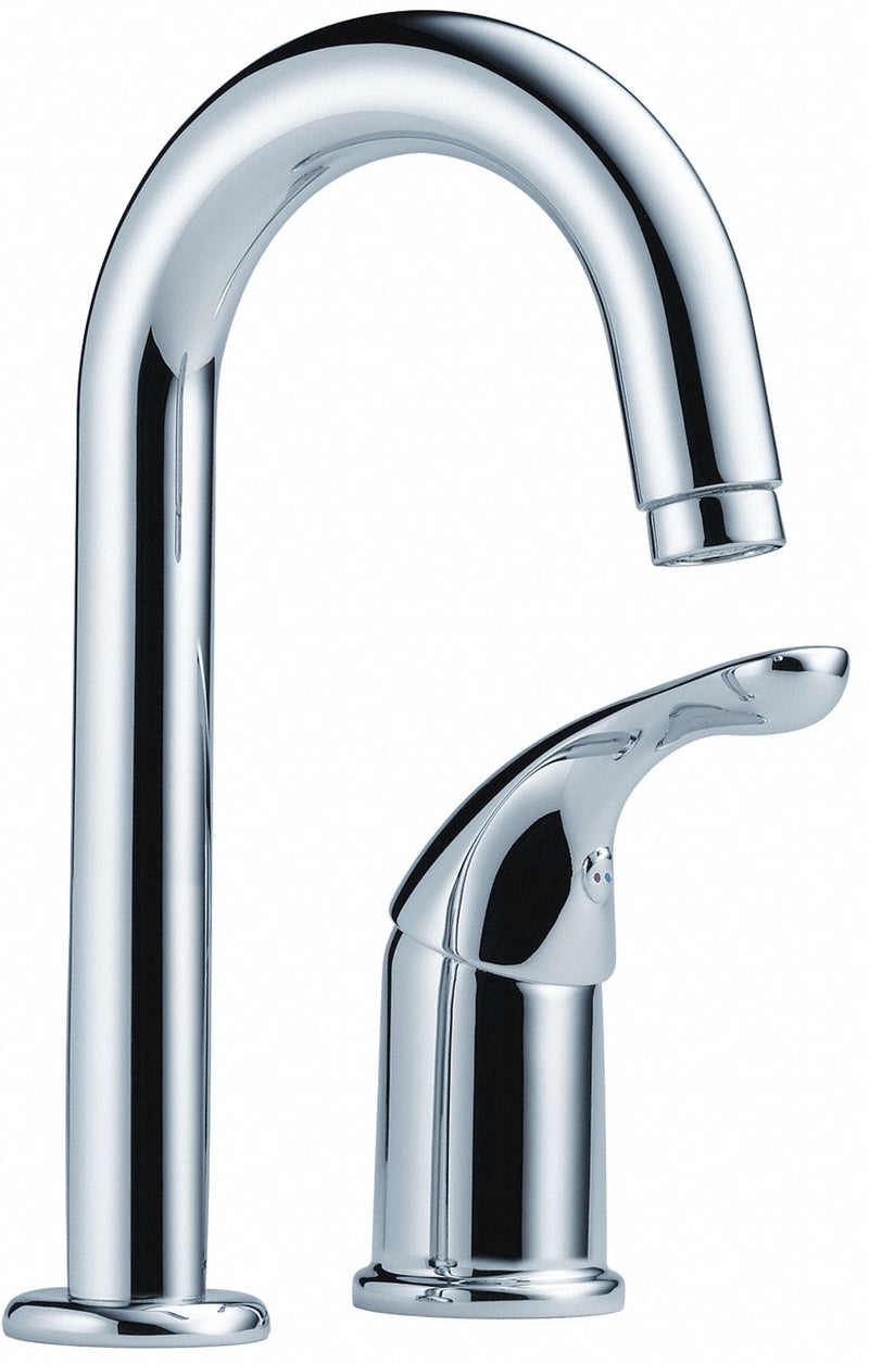 Delta Chrome, Gooseneck, Bar Faucet, Manual Faucet Activation, 1.50 gpm - 1903DST