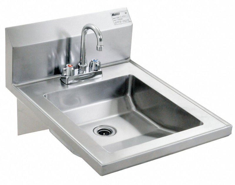 Eagle Eagle, HSA Series Series, General Purpose, 1, Stainless Steel, Physically Challenged Hand Sink - HSAP-14-FW-IF1