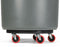 Rubbermaid Container Dolly, 250 lb Load Capacity, Round, 1 Max. No. of Containers - FG264043BLA