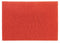 3M 14 in x 28 in Non-Woven Polyester Fiber Rectangular Buffing Pad, 175 to 600 rpm, Red, 10 PK - 5100-28x14